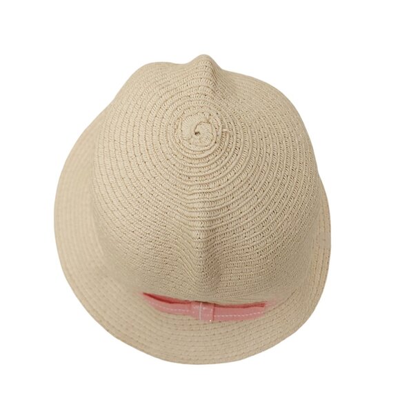 Zara Accessories Straw Cloche Hat Girls One Size Stylish Outdoor Casual - Picture 5 of 8